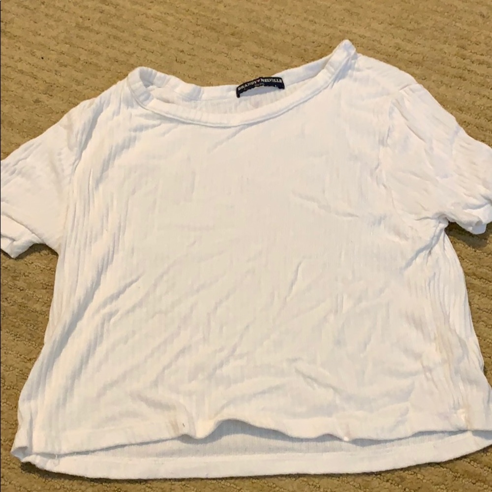 White brandy tee